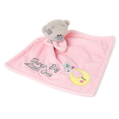 Tiny Tatty Teddy Bear Pink Baby Comforter